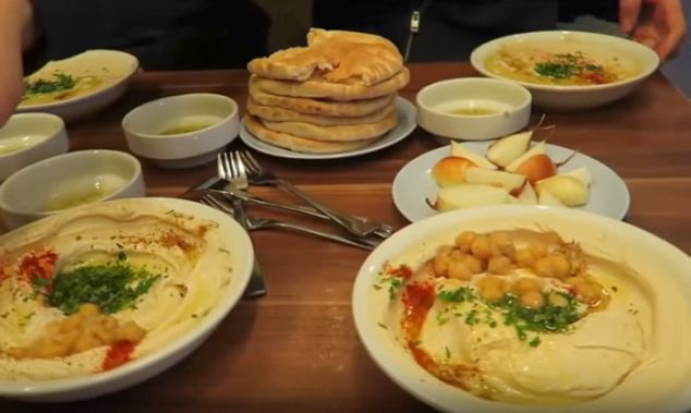hummus comidas típicas de Israel