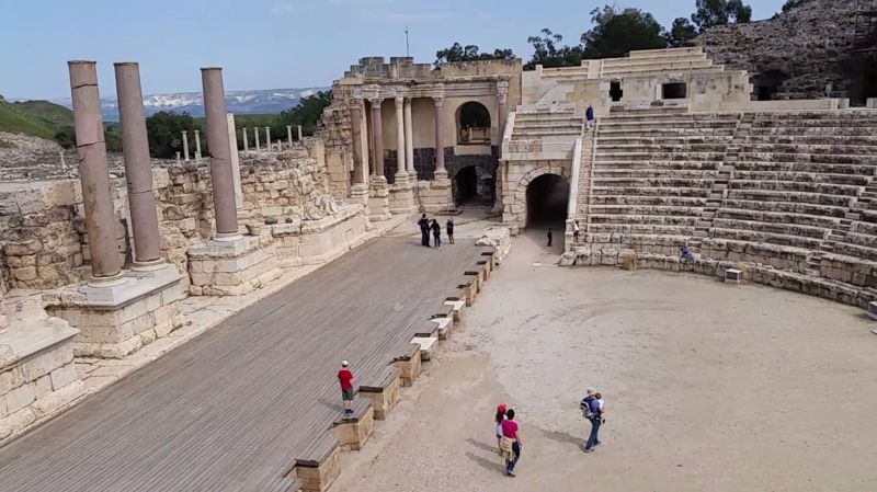 parques arqueológicos de Israel