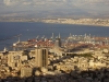 Vista al puerto de Haifa