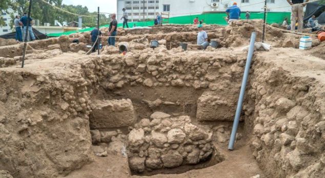 fortaleza de 3400 años de antigüedad en Nahariya