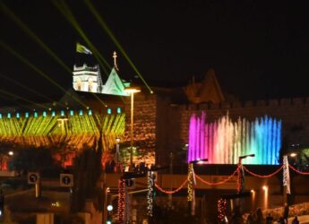 Festival luz en Jerusalén 2016