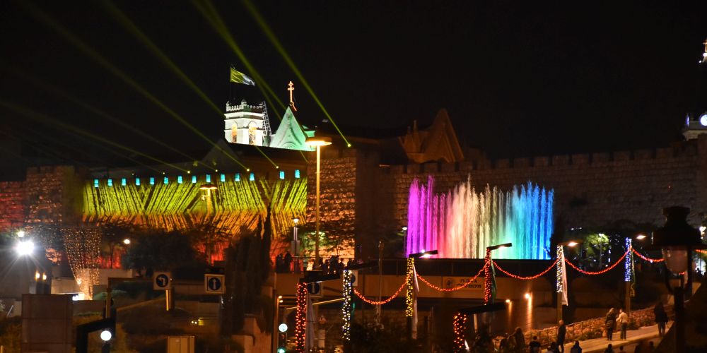 Festival luz en Jerusalén 2016